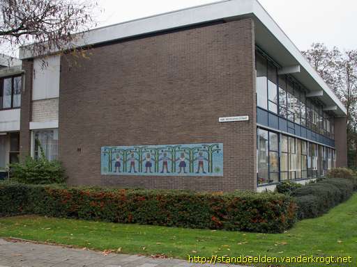 Gorinchem -  Wandmozaïek