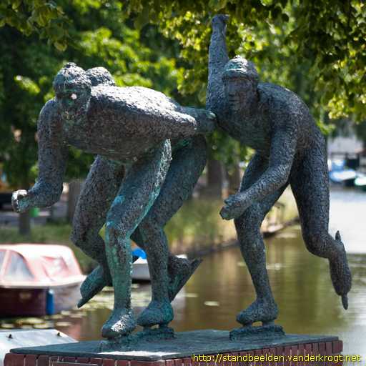 Katwijk aan den Rijn -  Schaatsers