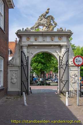 Leiden -  St. Joris en de draak
