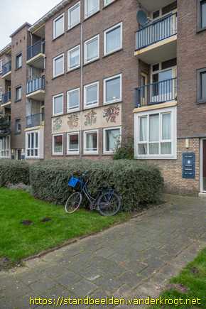 Voorburg -  Gevelversiering Vier seizoenen