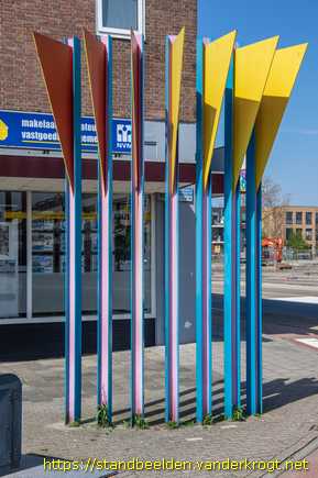 Maassluis -  Masten met vanen