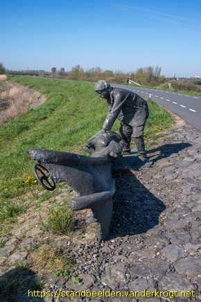 Nieuwerkerk aan den IJssel -  Arie Evegroen - 'Dubbeltje op zijn kant'
