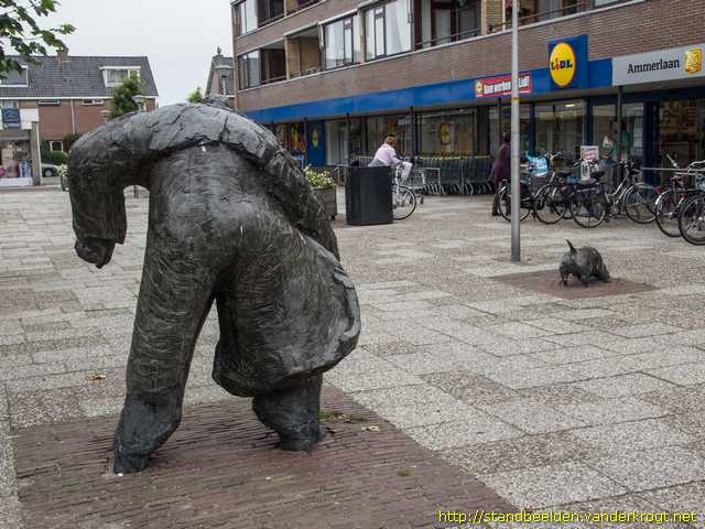 Noordwijk-Binnen -  Man met hond
