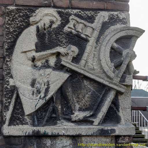 Rotterdam -  Meisje met spinnewiel