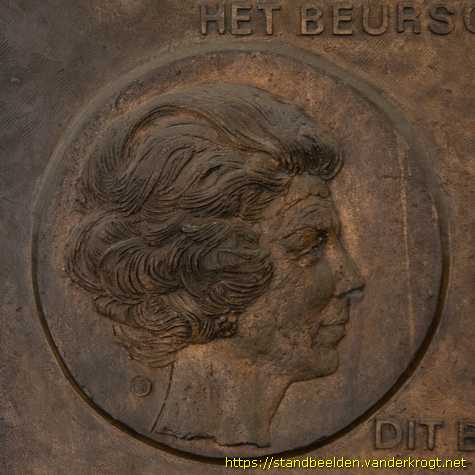 Rotterdam -  Plaquette naamgeving Beurs-World Trade Center