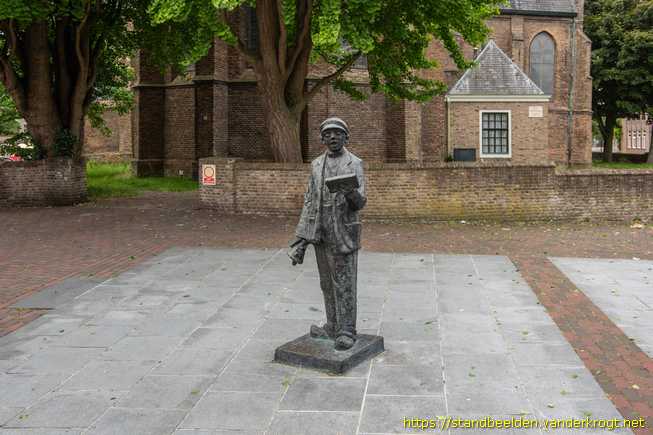Spijkenisse -  Dorpsomroeper Barend Smits