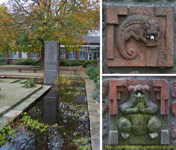 Voorschoten -  Burg. Vernède-monument
