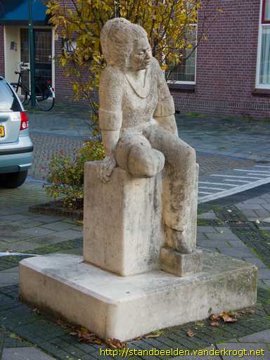 Poeldijk -  Zittend meisje (Marion van Coevorden)