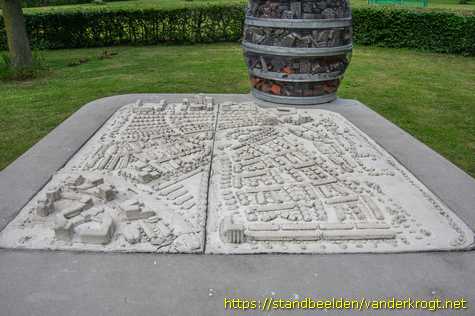 Zoetermeer -  Maquettetafel met insectenhuis