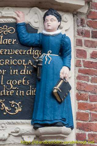 Franeker - Weesjongen en weesmeisje