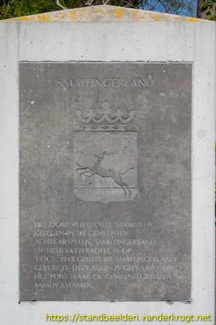 Rottevalle - Voormalig drie-gemeentenpunt