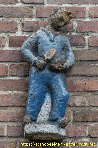 Groningen - Portiekdecoratie Beroepen Scheldestraat