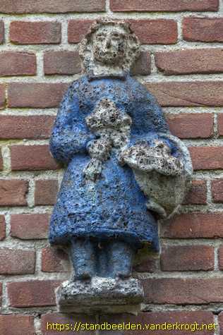 Groningen - Portiekdecoratie Beroepen Scheldestraat