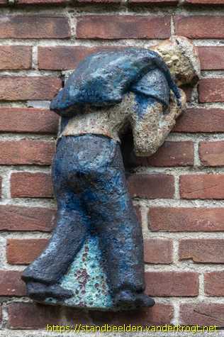 Groningen - Portiekdecoratie Beroepen Scheldestraat