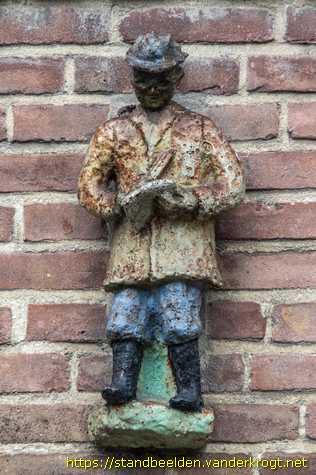 Groningen - Portiekdecoratie Beroepen Scheldestraat