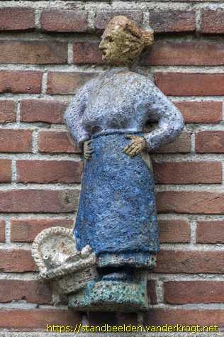 Groningen - Portiekdecoratie Beroepen Scheldestraat
