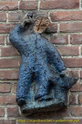 Groningen - Portiekdecoratie Beroepen Merwedestraat