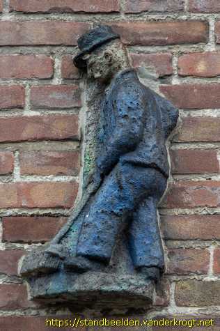 Groningen - Portiekdecoratie Beroepen Merwedestraat