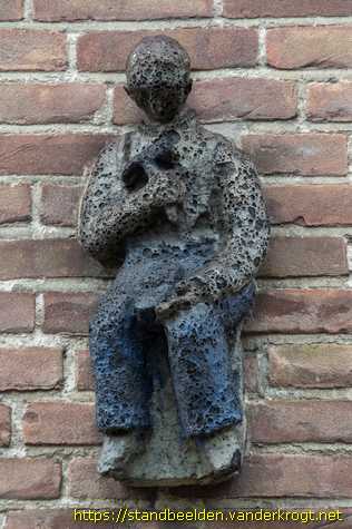 Groningen - Portiekdecoratie Beroepen Merwedestraat