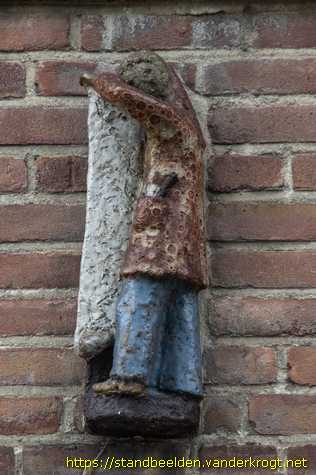 Groningen - Portiekdecoratie Beroepen Merwedestraat