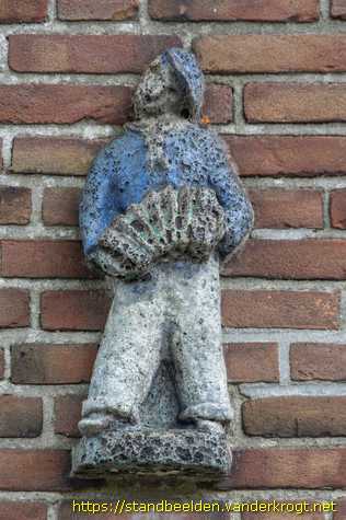 Groningen - Portiekdecoratie Beroepen Merwedestraat
