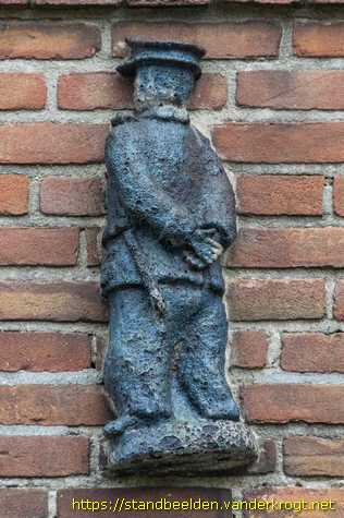 Groningen - Portiekdecoratie Beroepen Merwedestraat