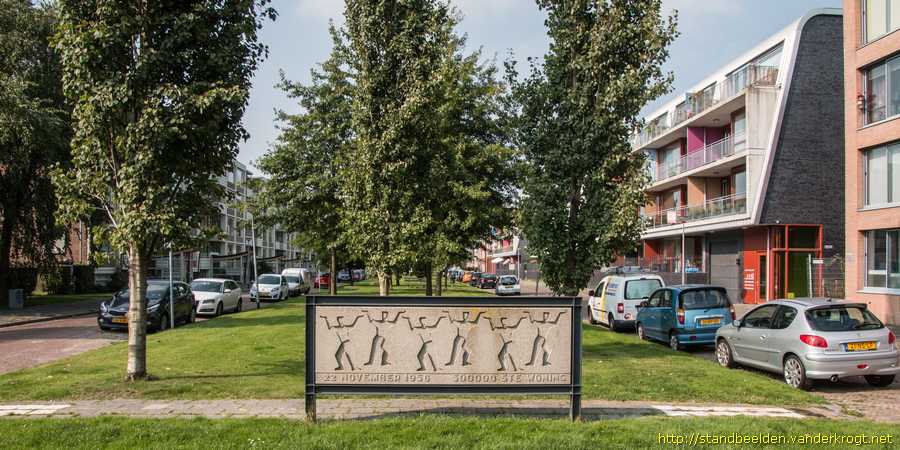 Groningen - Gedenksteen 500.000ste woning