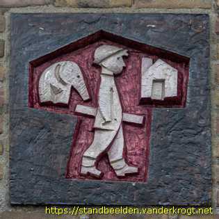 Groningen - Nillmij-geveldecoraties