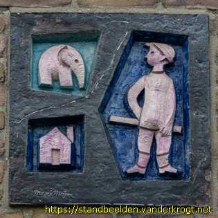 Groningen - Nillmij-geveldecoraties