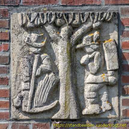 Oude Pekela - Reliëfstenen Geschiedenis Oude Pekela