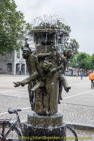 Maastricht - Fontein 'Hawt uuch vas'