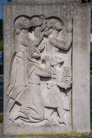 Tegelen - Maria-gelofte beeld