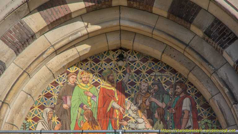 Etten-Leur - Sint Lambertus en tegeltableau