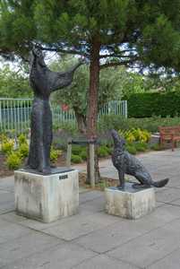 Hoofddorp - Bijbelse tuin van de parochie H. Joannes de Doper