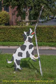 Nieuw-Vennep - Speelobjecten, vier figuren en vier dieren