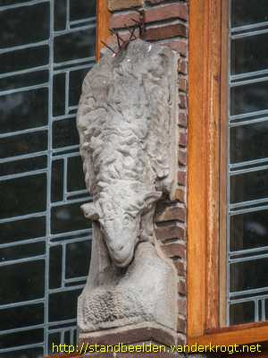 Den Burg - Gevelornamenten Boerenleenbank
