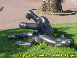 Bathmen - Rollende paarden