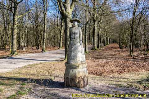 Baarn - Kostuum in het bos