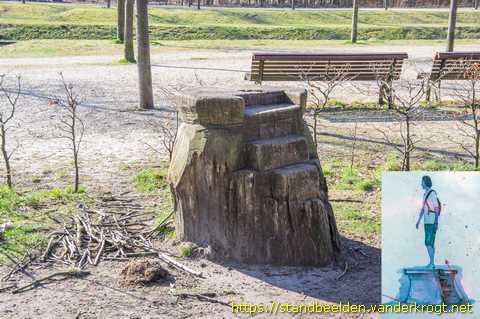 Baarn - Kostuum in het bos