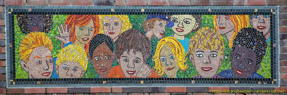 Vleuten - Mozaïek met kinderen