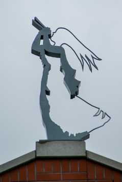 Alphen aan den Rijn - Romeinse figuren op Palazzo