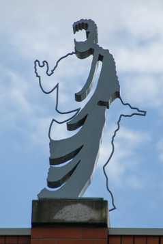 Alphen aan den Rijn - Romeinse figuren op Palazzo