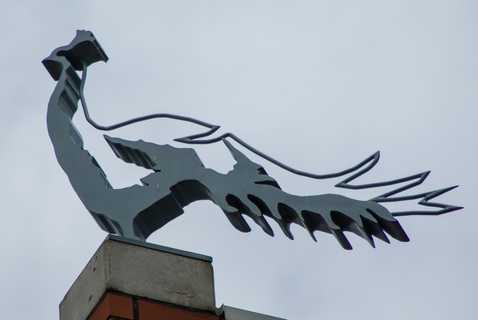 Alphen aan den Rijn - Romeinse figuren op Palazzo