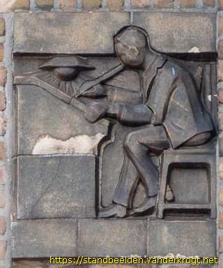 Delft - Werkzaamheden in tegelfabricage