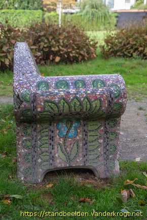 Delft - Social Sofa 'Blauwe bloemen'