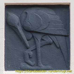 Den Haag - Havik, ooievaar, uil, vis en bloem