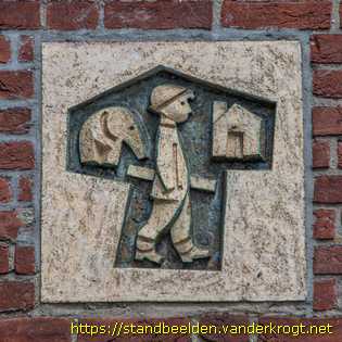 Den Haag - Nillmij-gevelornamenten