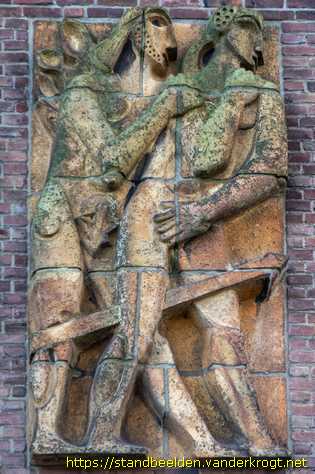 Den Haag - Reli&euml;f Wederopbouw