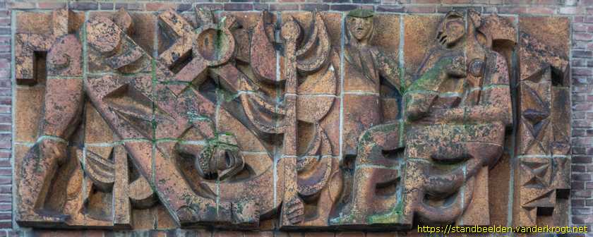 Den Haag - Reli&euml;f Wederopbouw