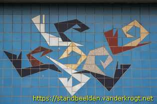 Den Haag - Tegeltableaus diermotieven